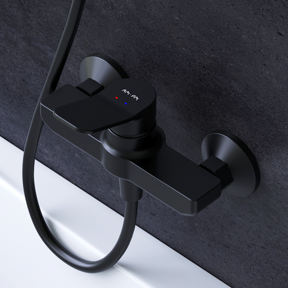 F85A20022 смеситель для душа черный шт. AM.PM X-Joy 