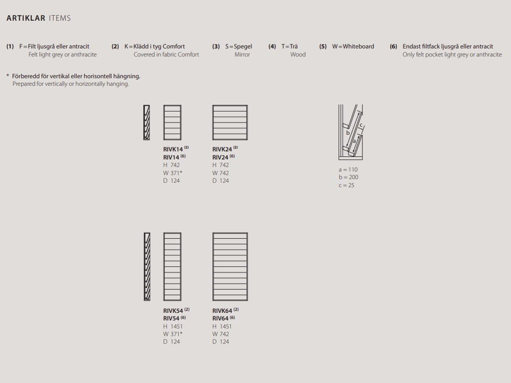 Настенный дисплей Karl Andersson Ridå ARCH-00018054 - Вид №5