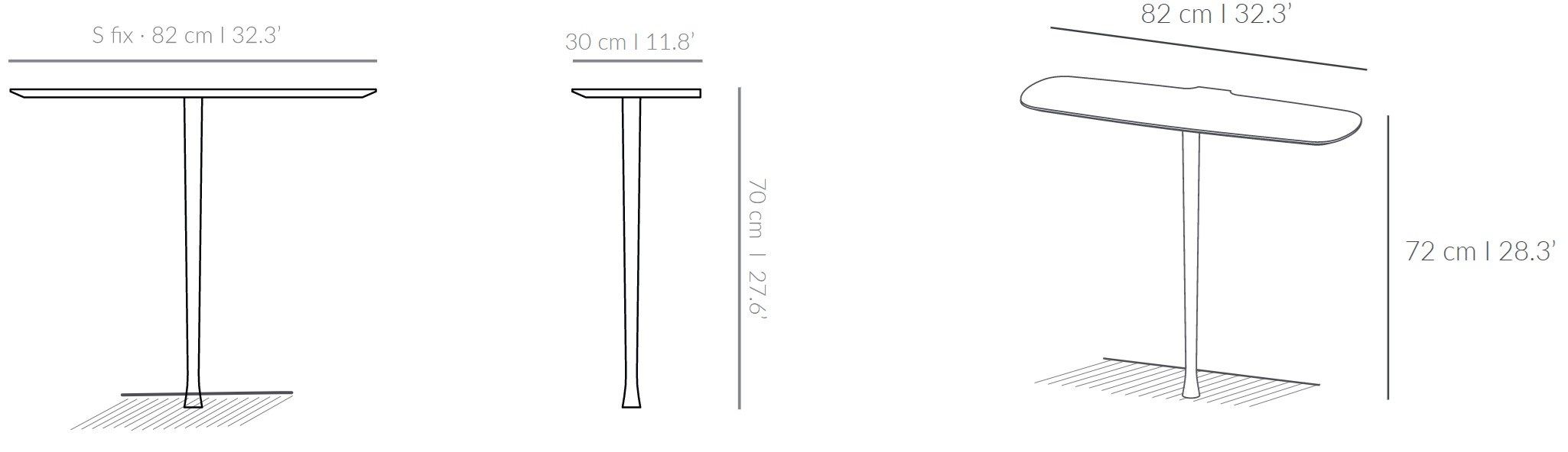 Модульная полка для пола из шпона NOMON уникальная ARCH-00144627 - Вид №8