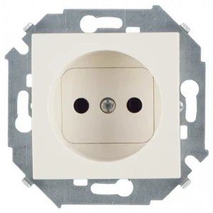 93722307 Розетка одинарная встраиваемая Simon 1591431-031 16 А 230 В IP20 Бежевый 2 шт. STLM-1506251