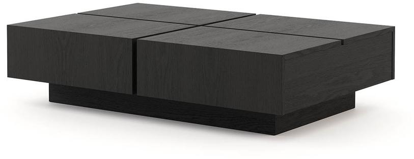 Laskasas Журнальный столик из дерева с вещевым ящиком sun-id-1460594 - Вид №3