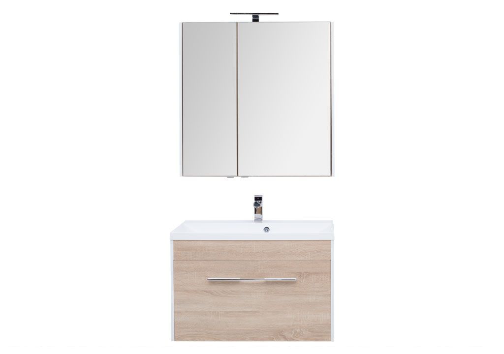 Мебель для ванной Aquanet Августа 90 дуб сонома 00225244 - Вид №2