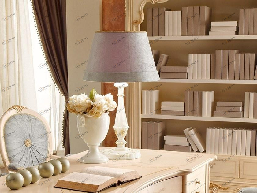 Valderamobili Настольная лампа из ткани Casa principe Cpru16/l