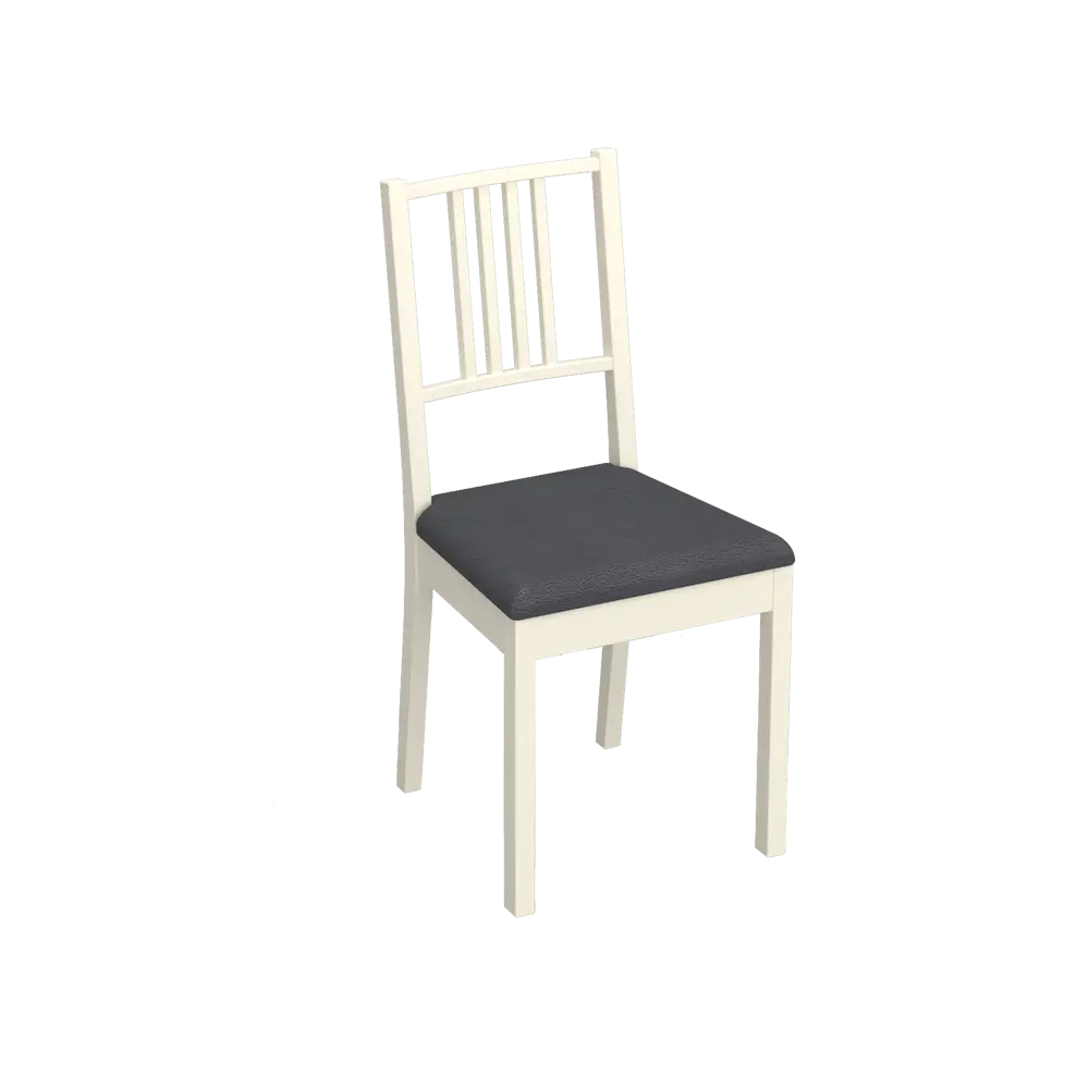 Сиденье для стула Марсель Delinia 43.5x40.5x4 см имитация кожи цвет графит STLM-2211141 - Вид №2