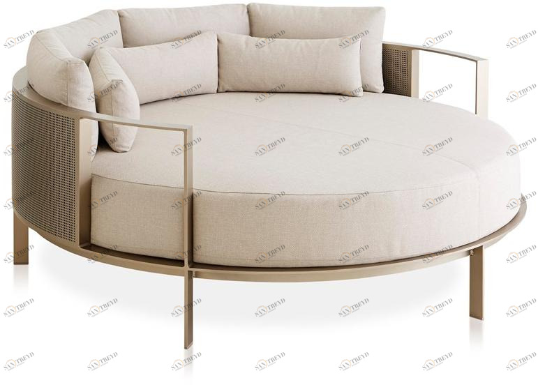 GANDIABLASCO Круглая тканевая садовая клумба Solanas sun-id-1402565