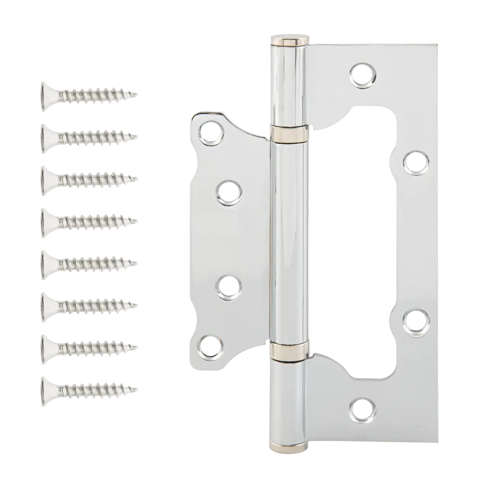 Петля дверная накладная 125-75-2.5-B2-CR 125x75x2.5 мм сталь цвет хром AVERS STLM-2184324