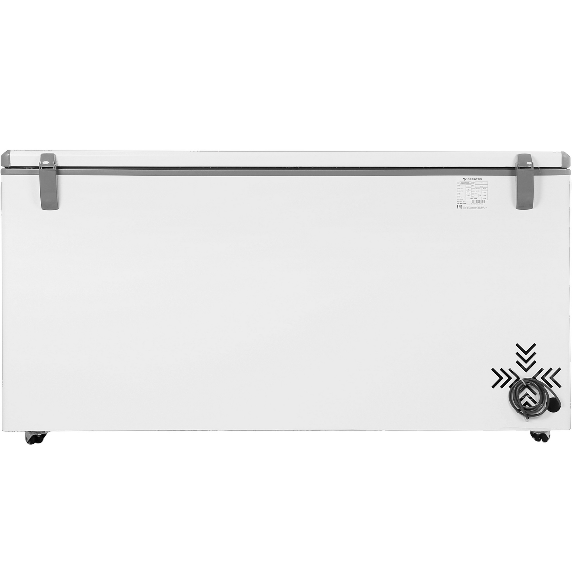 1109576 Морозильный ларь Frostor F 600 S белый STDN-0130801 - Вид №4