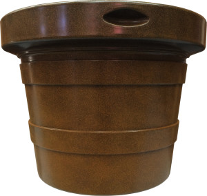 Е 90-6 Горшок-кашпо для цветов La tourelle d=55 50 Л. Е90-6 Оранжевый Цветочная коллекция