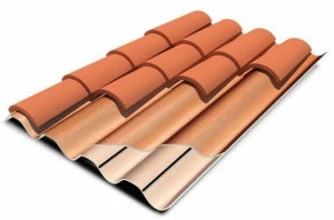 EDILFIBRO Цементная черепица пва Tegolit