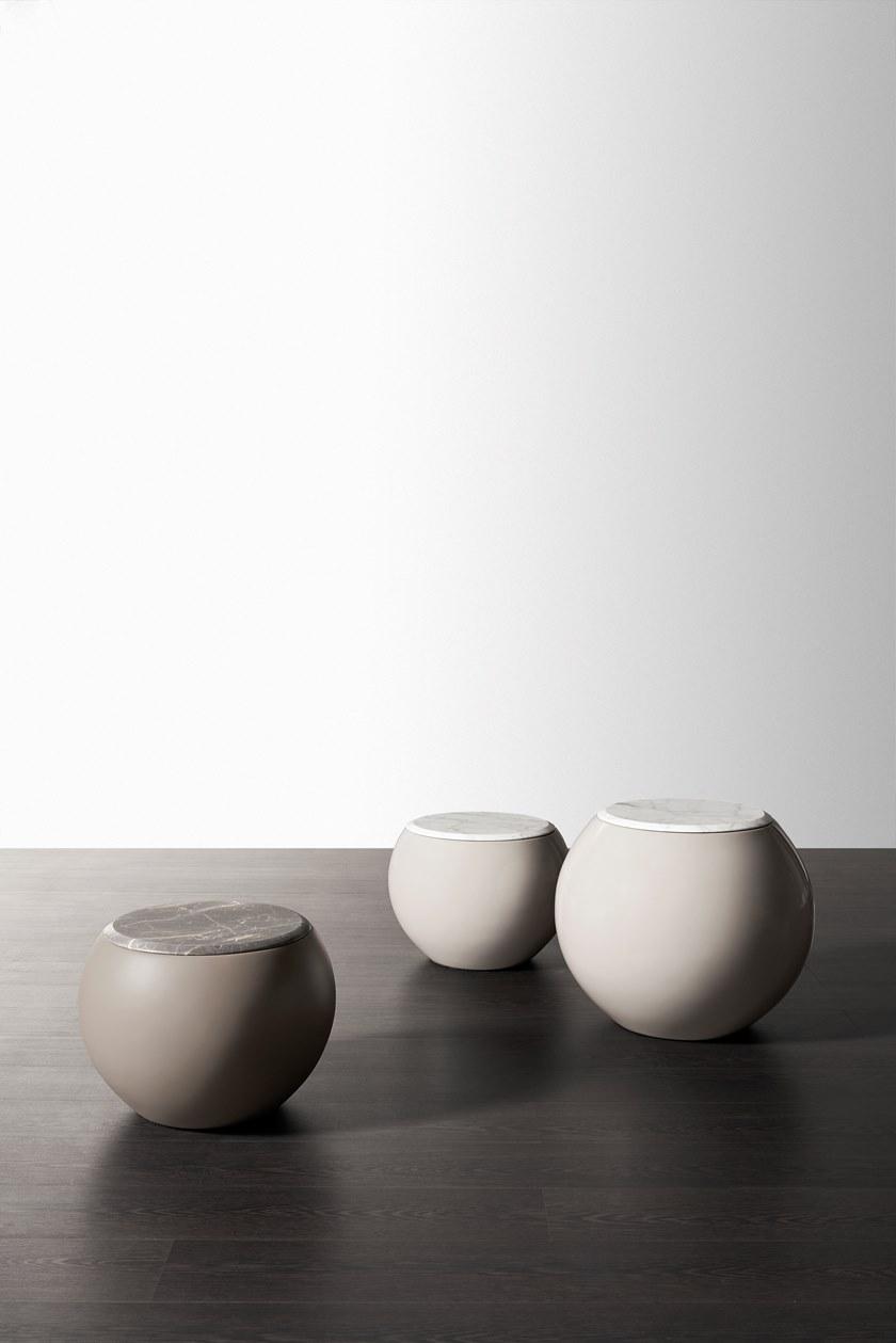 Meridiani Низкий круглый журнальный столик из полиуретана sun-id-1422039 - Вид №29