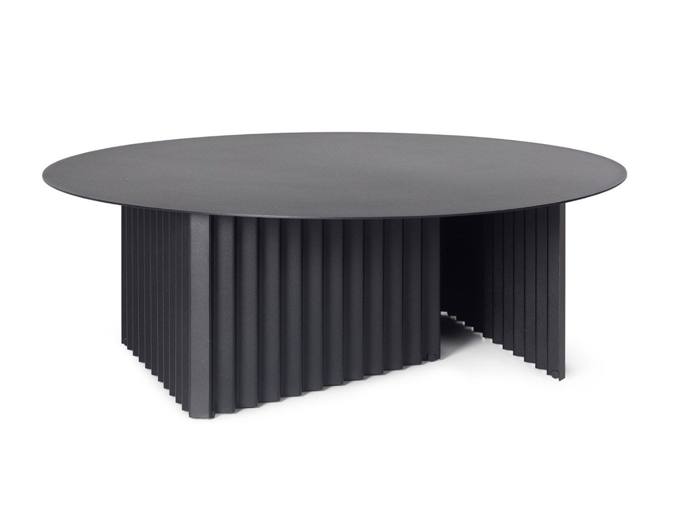 Стальной круглый низкий журнальный столик RS Barcelona Plec ARCH-00038257 - Вид №4