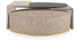 FRATO Низкий квадратный деревянный журнальный столик