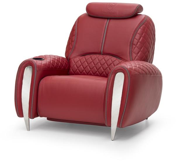 Tonino Lamborghini Casa Кожаное кресло для домашнего кинотеатра Yas sun-id-1514714 - Вид №1
