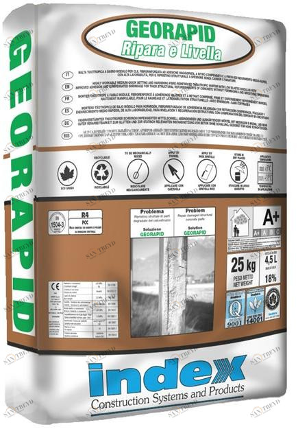 INDEX Тиксотропный раствор для бетона, армированный фиброй sun-id-1347096