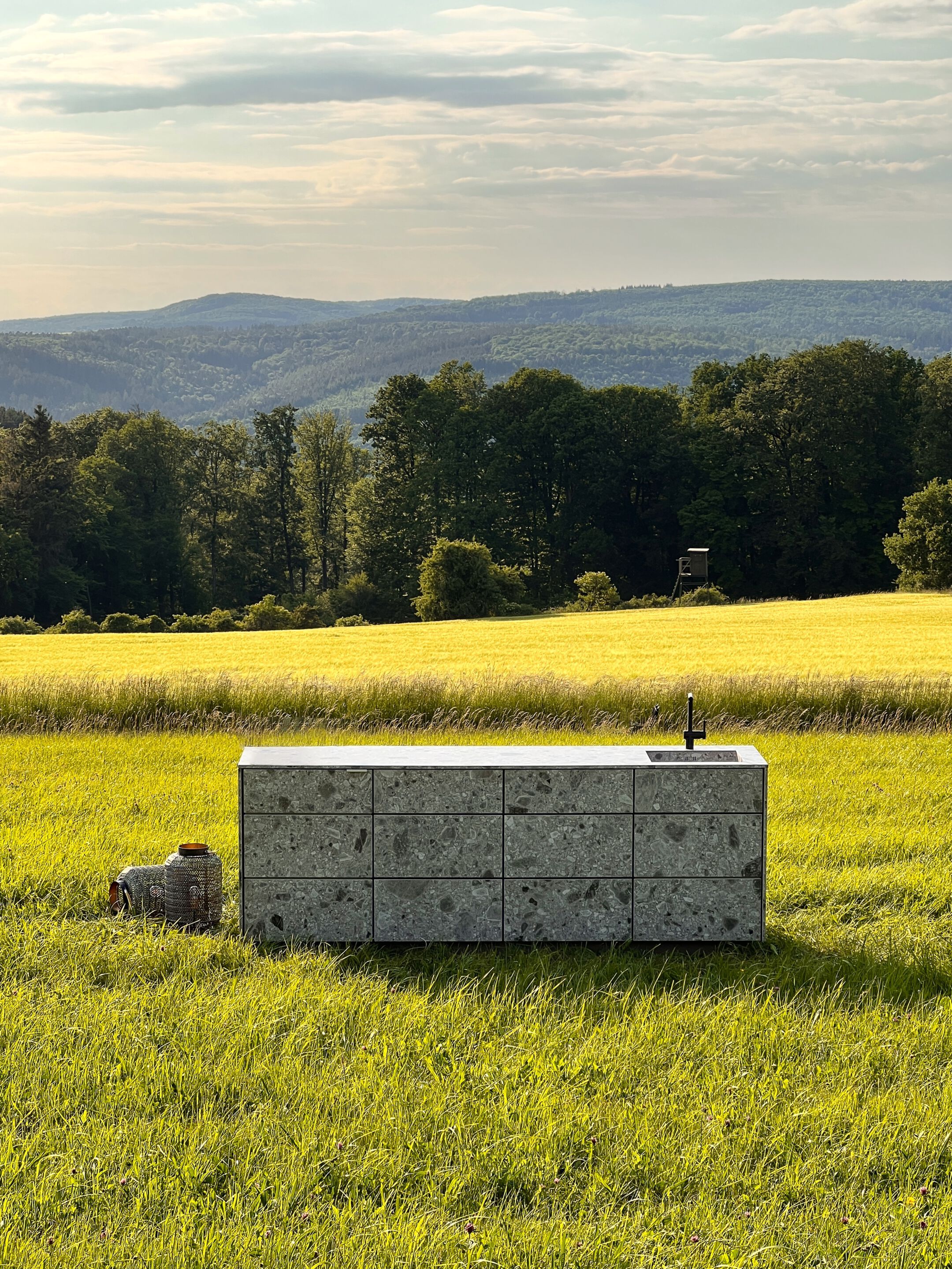 Встроенная кухня на открытом воздухе CUBIC OUTDOOR LIVING CUBIC OUTDOOR KITCHEN C3 ARCH-00023864 - Вид №1