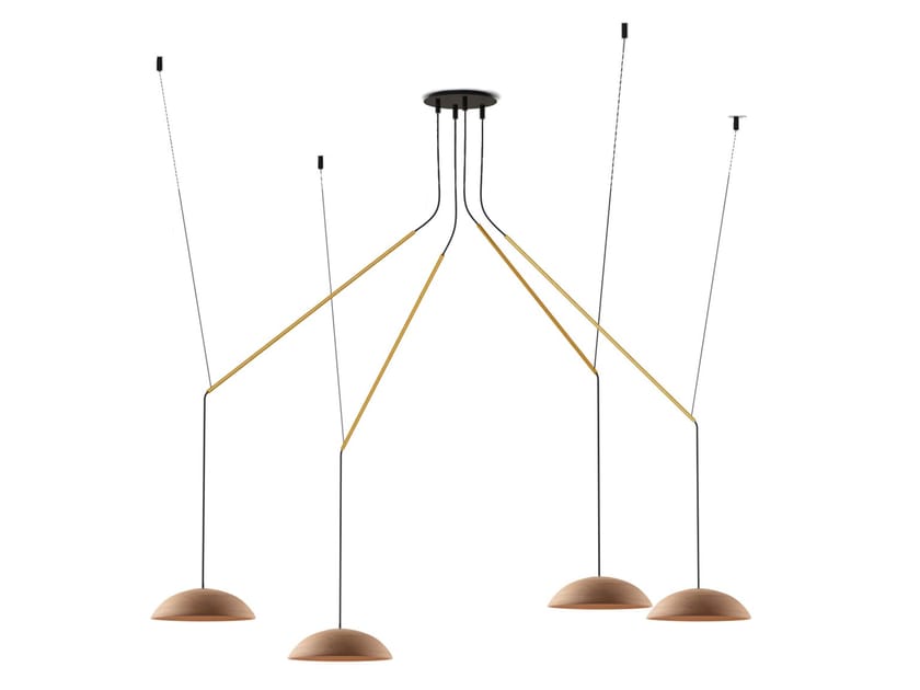 Регулируемая терракотовая подвесная лампа luxcambra Absidiola ARCH-00037865