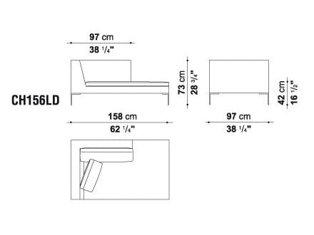 Угловой диван из ткани B&B Italia ARCH-00112684 - Вид №11