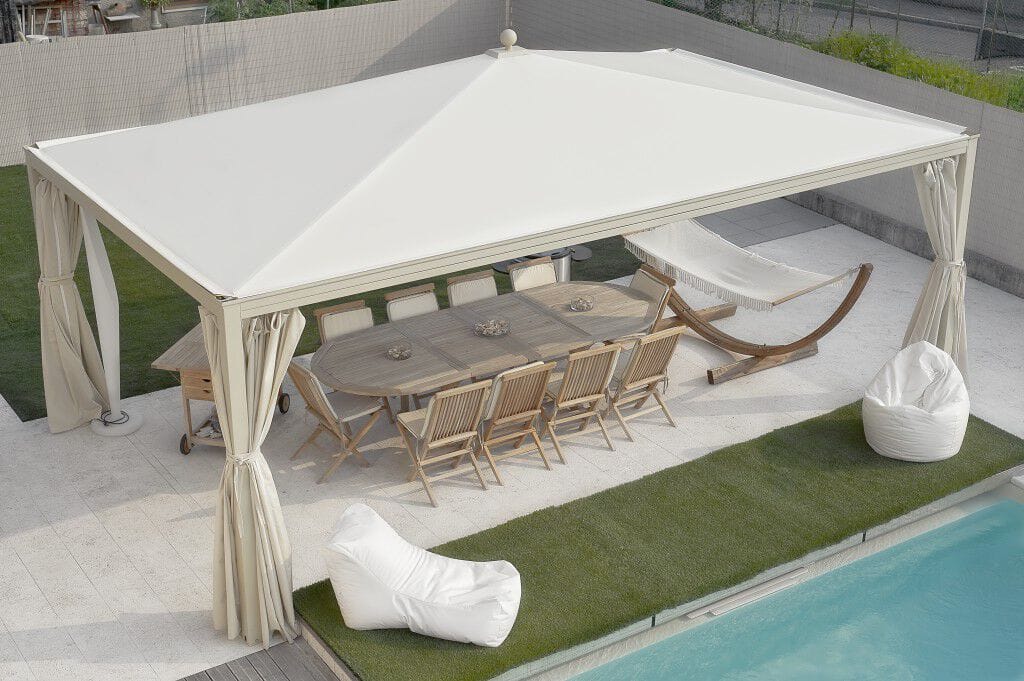 Отдельно стоящие беседки с сертифицированной крышкой из ПВХ L'Officina by Adami S4 ARCH-00094398 - Вид №1