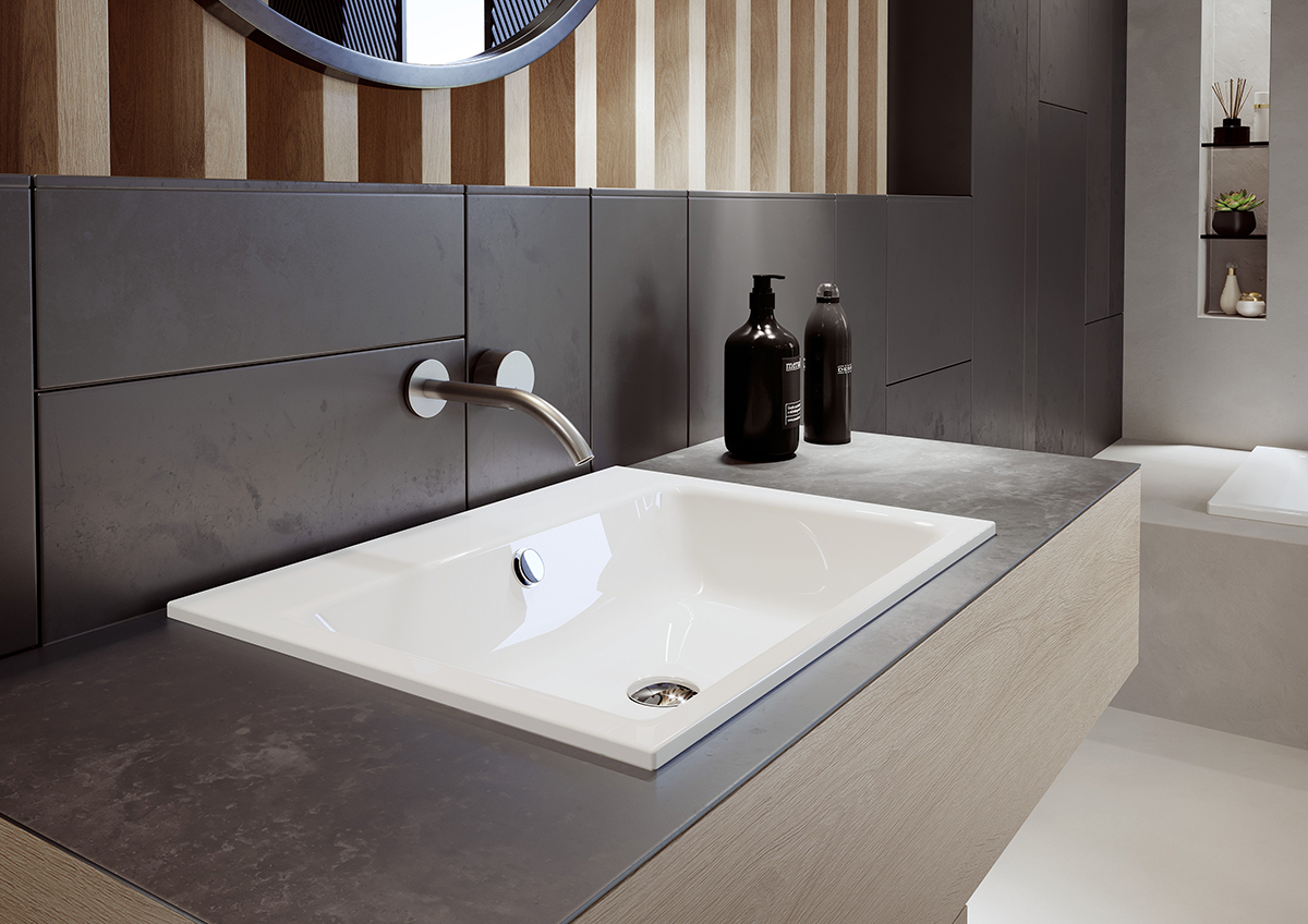 Умывальник KALDEWEI Сталь эмалированная 3151 145 Манхэттен 31513060145  - Вид №7
