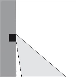 Verso Flat R RD Glass 140 Ghidini Verso Flat R RD Glass .01 Белый (Матовый)  - Вид №1