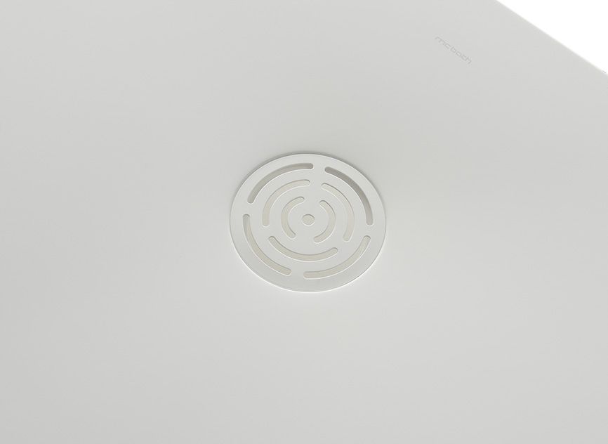 MCBATH Centuria Smooth 120x90 прямоугольный белый sun-id-1959514 - Вид №2