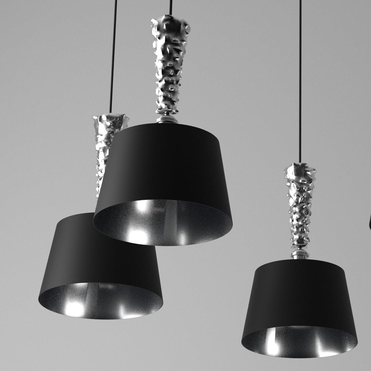 Подвесная люстра MW-Light Гэтсби 1 714010205 MW-LIGHT ГЭТСБИ 1 187463 Черный  - Вид №3