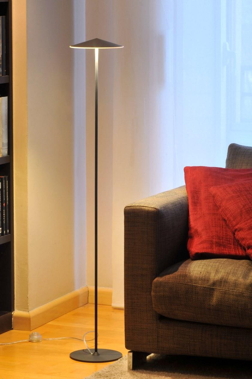 Milan Iluminacion Торшер алюминиевый светодиодный с диммером Pla 6921-6922 - Вид №1