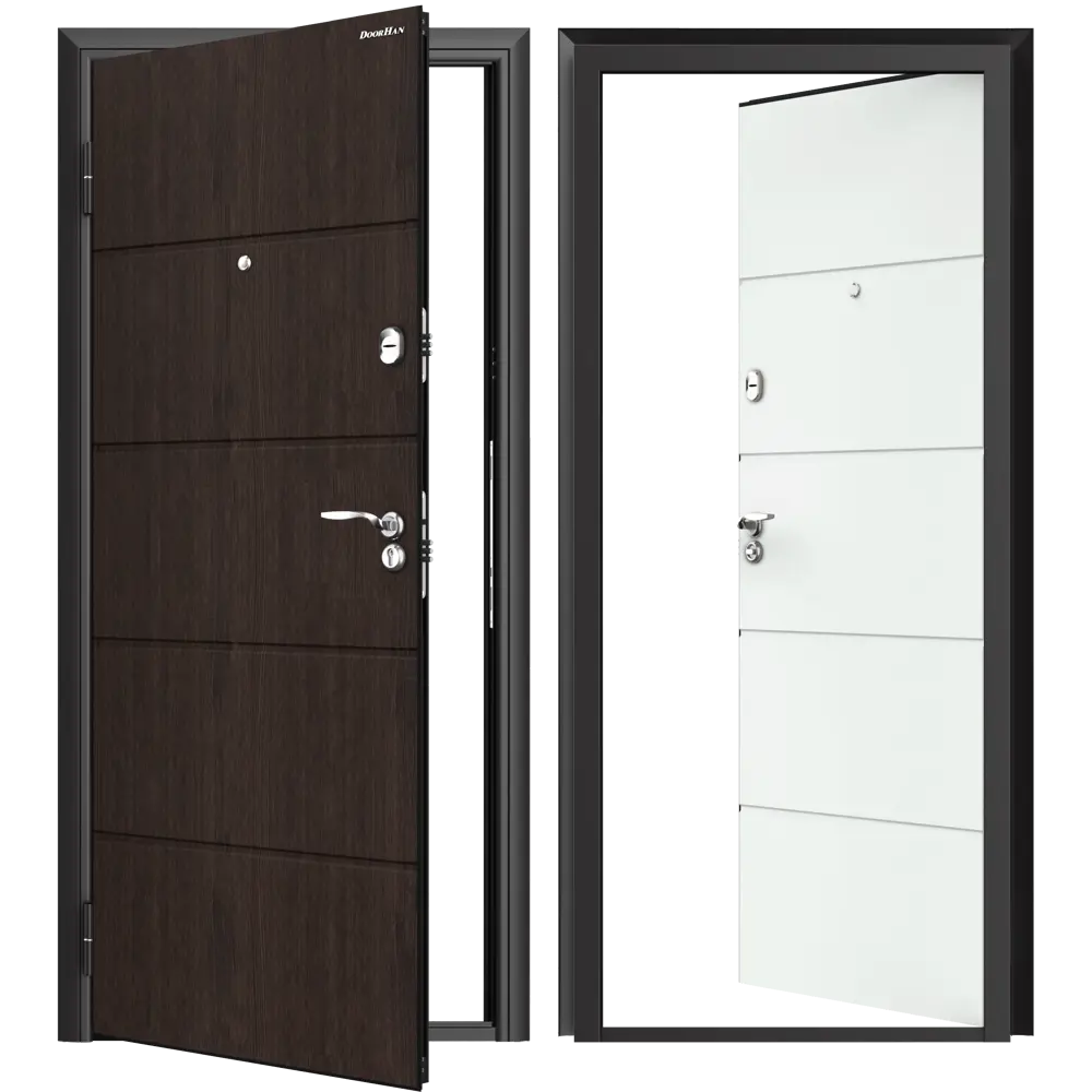 DOORHAN Параллель — входная металлическая дверь с защитой от взлома 89378087 STLM-1518979 - Вид №1