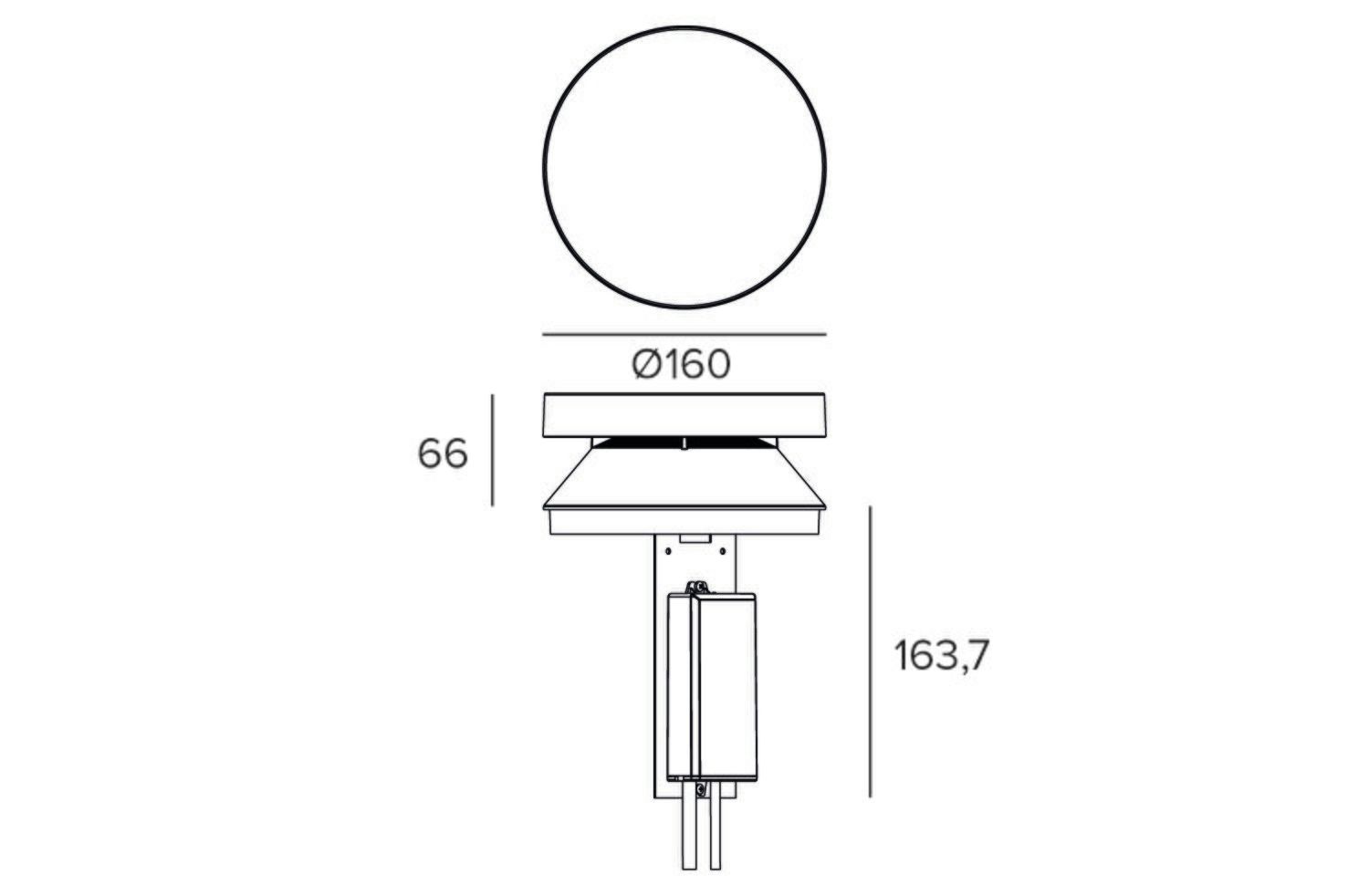 Алюминиевый светодиодный световой столб TARGETTI MR BO ARCH-00028015 - Вид №3