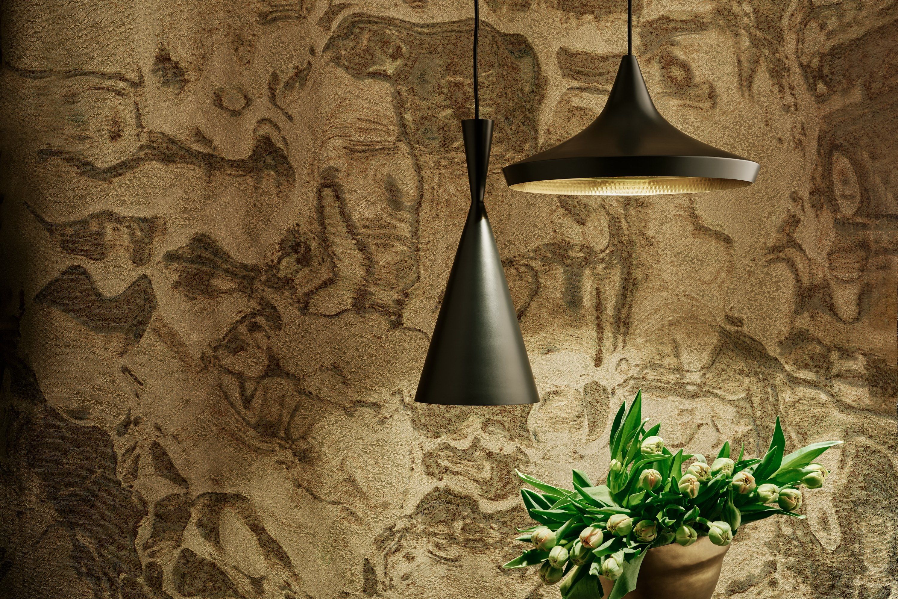 Латунный светодиодный подвесной светильник Tom Dixon Beat ARCH-00056827 - Вид №26