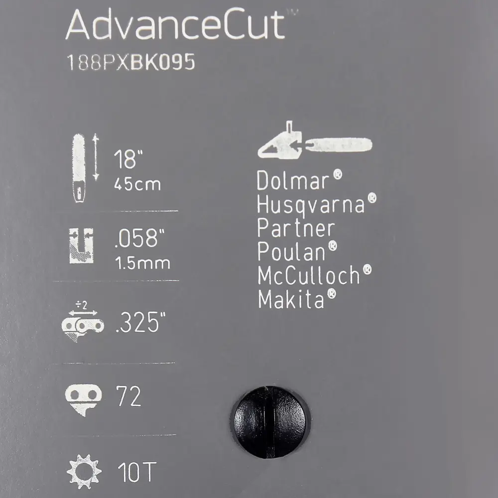 Шина для пилы Oregon 18", 72 звена, паз 1,5 мм, шаг 0,325" дюйма STLM-2107549 - Вид №2