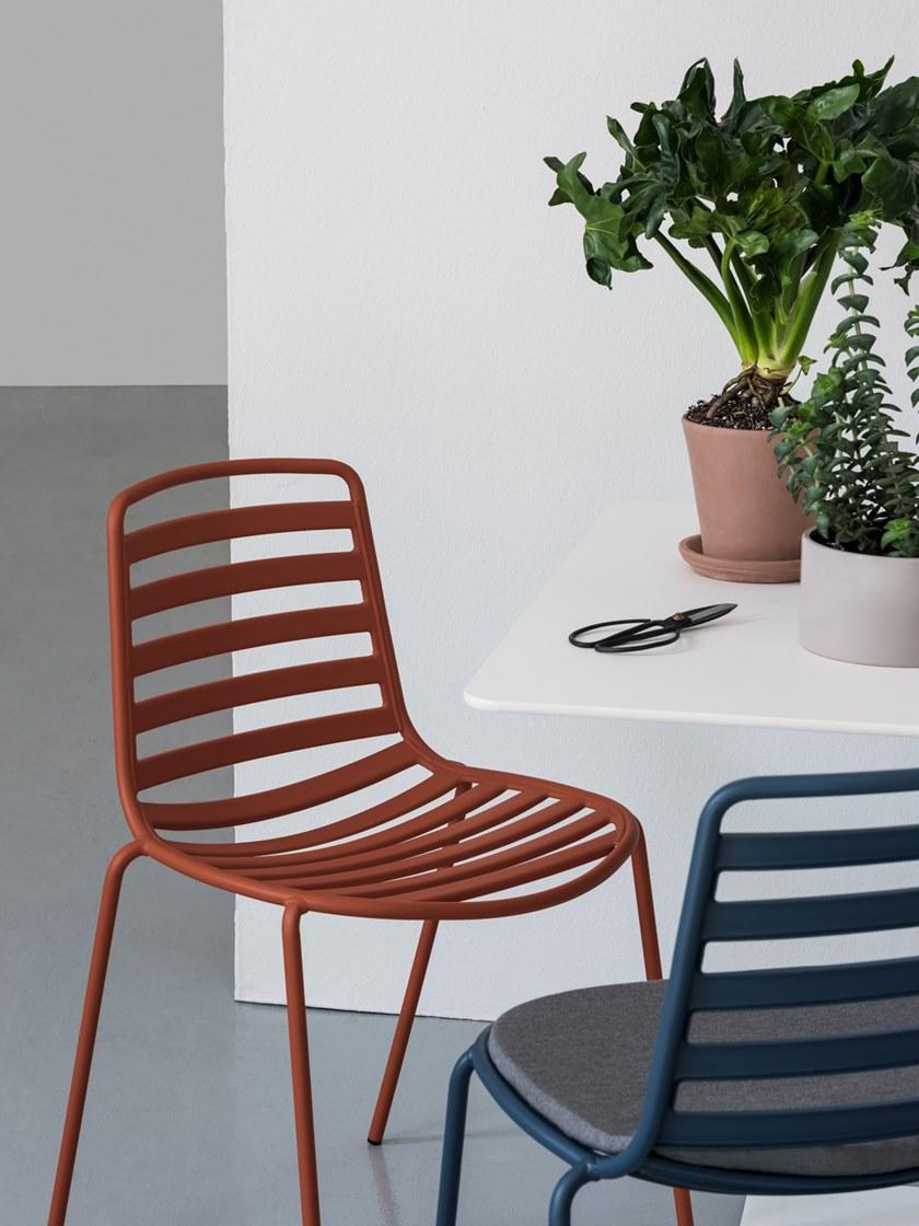 ENEA Штабелируемый садовый стул из стали Street sun-id-1508692 - Вид №10