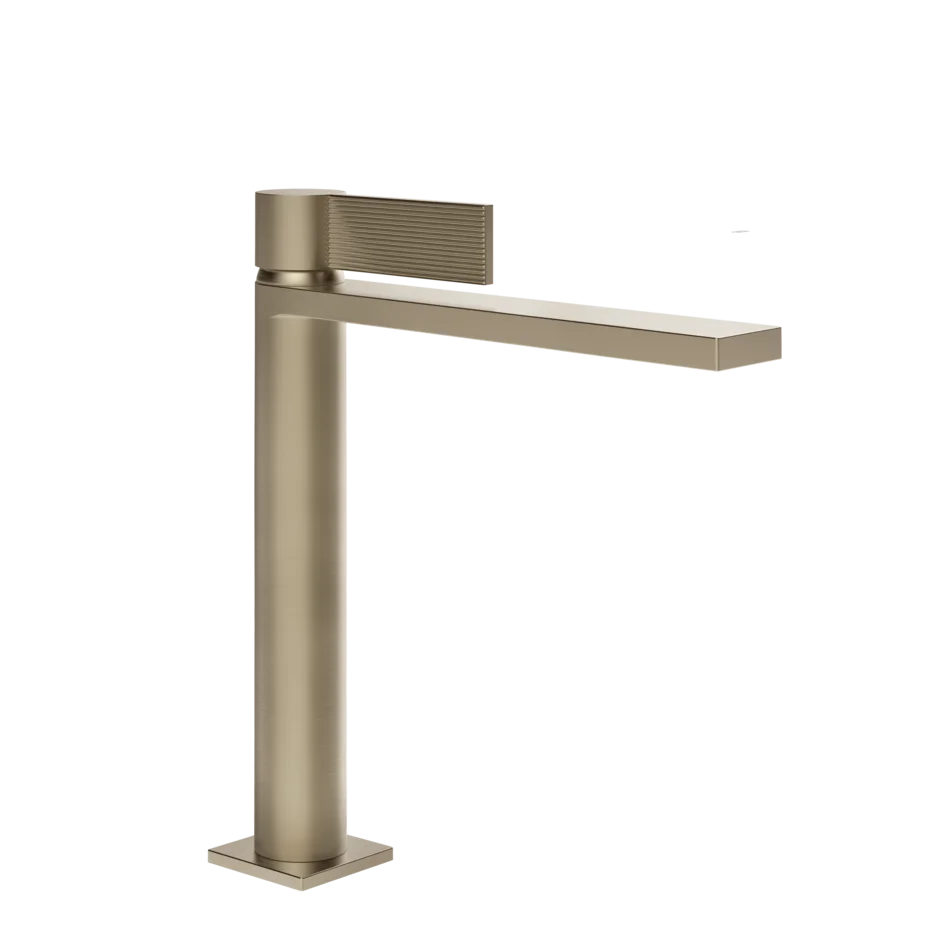 Смеситель для умывальника 73506 149 Gessi Inverso МАТОВЫЙ НИКЕЛЬ FINOX 73506149