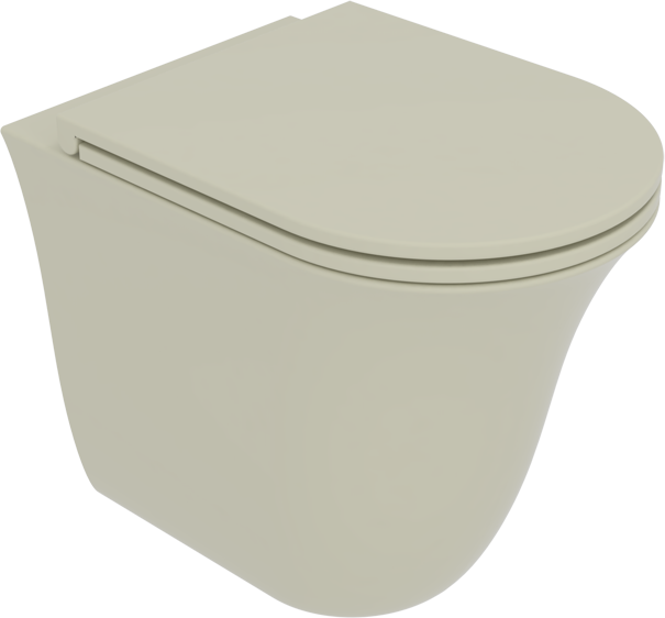 FLWC0115 Напольный унитаз приставной GSG CERAMIC Flut