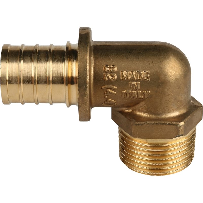 Угольник-переходник НР 32x1" аксиальный для труб из сшитого полиэтилена STOUT SFA0005003210 - Вид №3