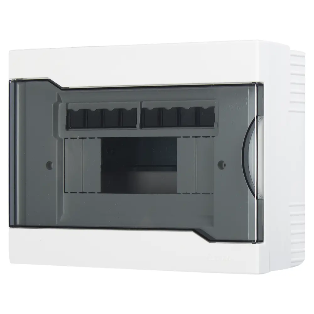 Щит распределительный навесной Лезард Luxray ЩРН-П-8 1x8 модулей IP40 пластик LEZARD STLM-2126554