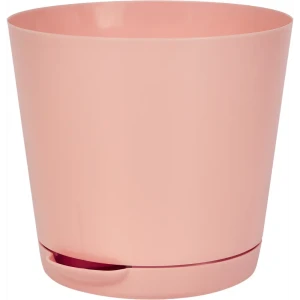 Горшок цветочный Ingreen Easy Grow ø12 h11 см v0.75 л полипропилен цвет английская роза