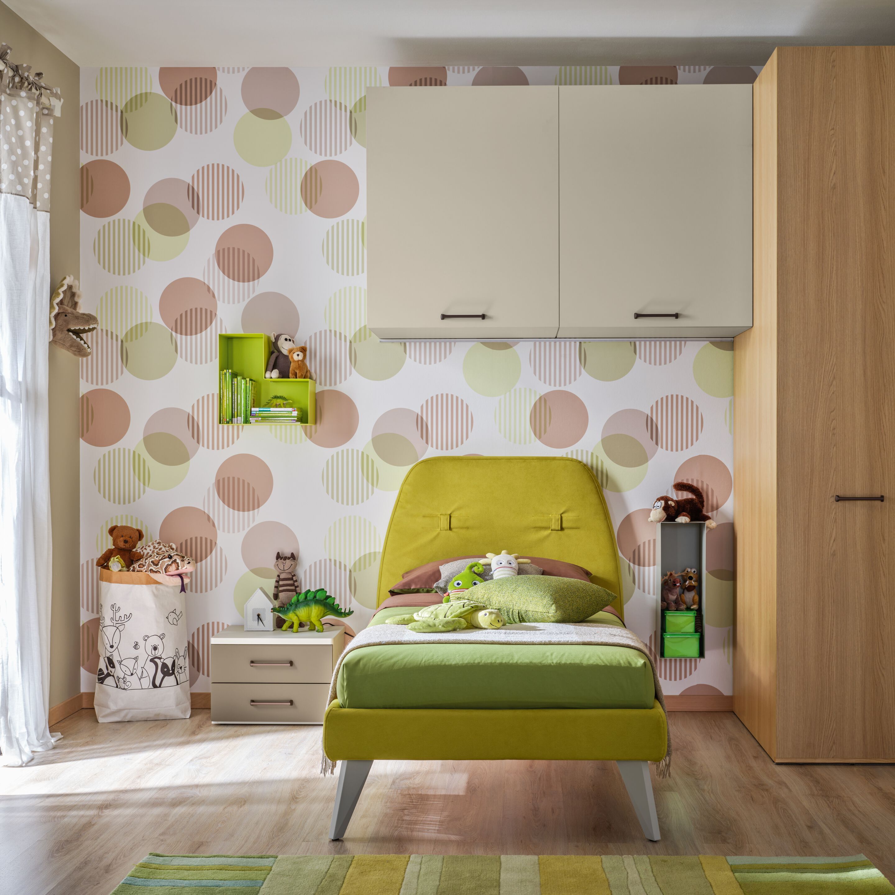 Спальня на палубе с гардеробной и мягкой кроватью Moretti Compact KC424 ARCH-00006811 - Вид №2