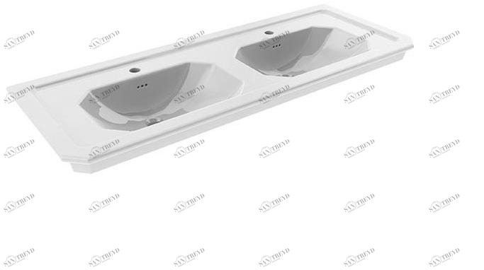 NOKEN Умывальник с двойной консолью с переливом Imagine 100137921