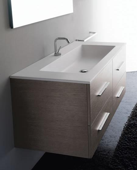 LASA IDEA Настенная тумба под умывальник с ящиками Thais sun-id-1461447 - Вид №3