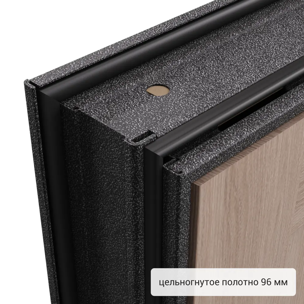 Дверь входная металлическая Ронда 950 мм правая цвет бергамо TOREX STLM-2001020 - Вид №12