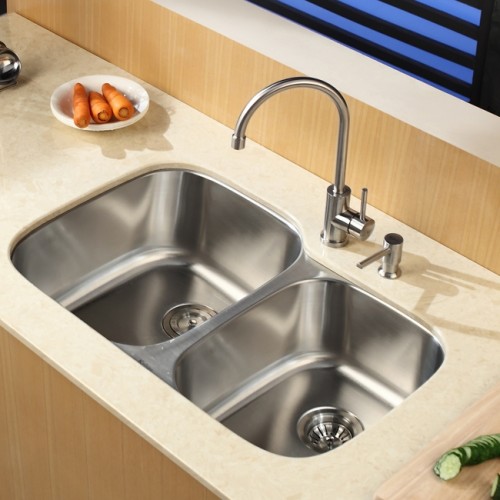 Кухонные смесители KPF-2160 сталь krausru  - Вид №5