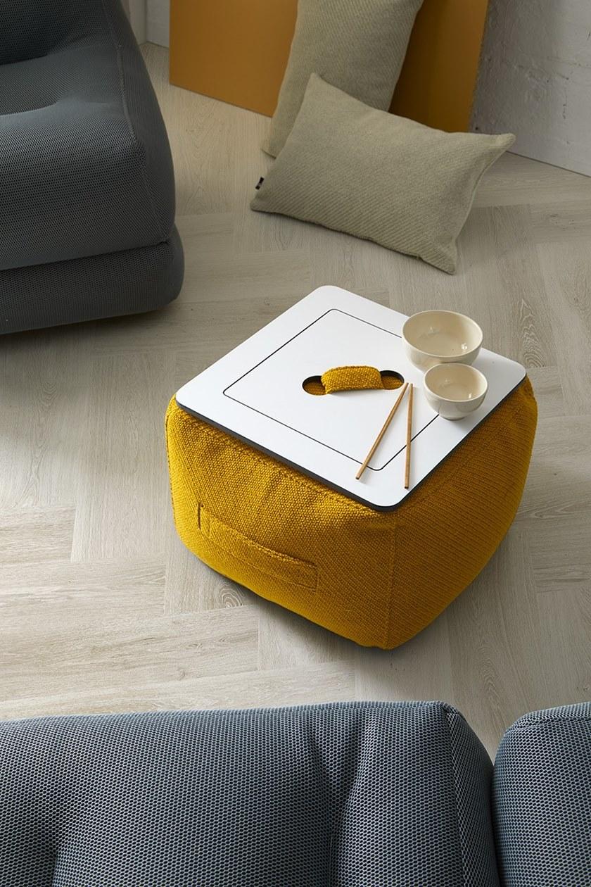 OGO Пуф / журнальный столик из ткани Pool sun-id-1507656 - Вид №3