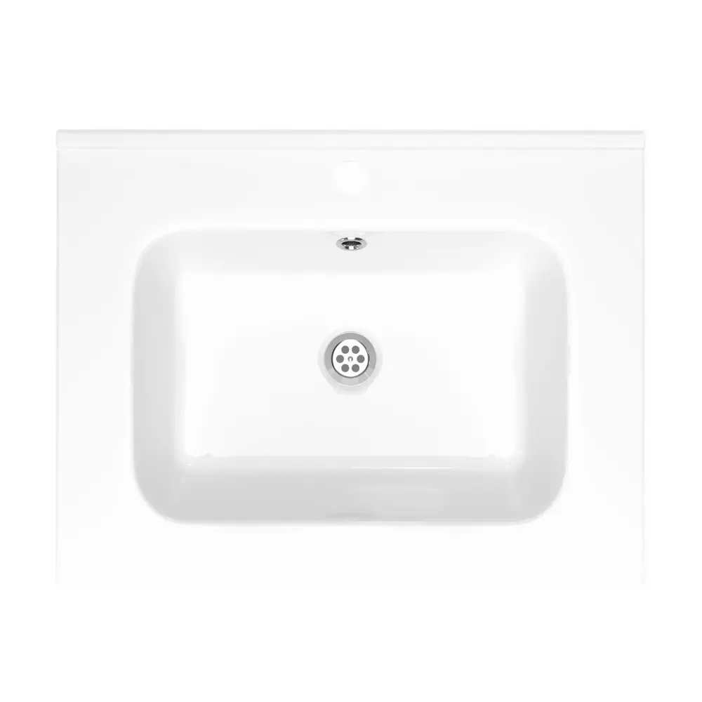 Керамин Женева — встраиваемая раковина 60 см для эргономичной ванной 82289026 STLM-0024114 - Вид №1