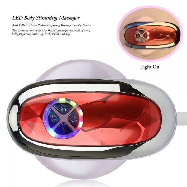 28673 Антицеллюлитный массажер RF, ультразвук, ИК хромотерапия Rerey Body Sculptor (BioSonic) Beauty Star  - Вид №3