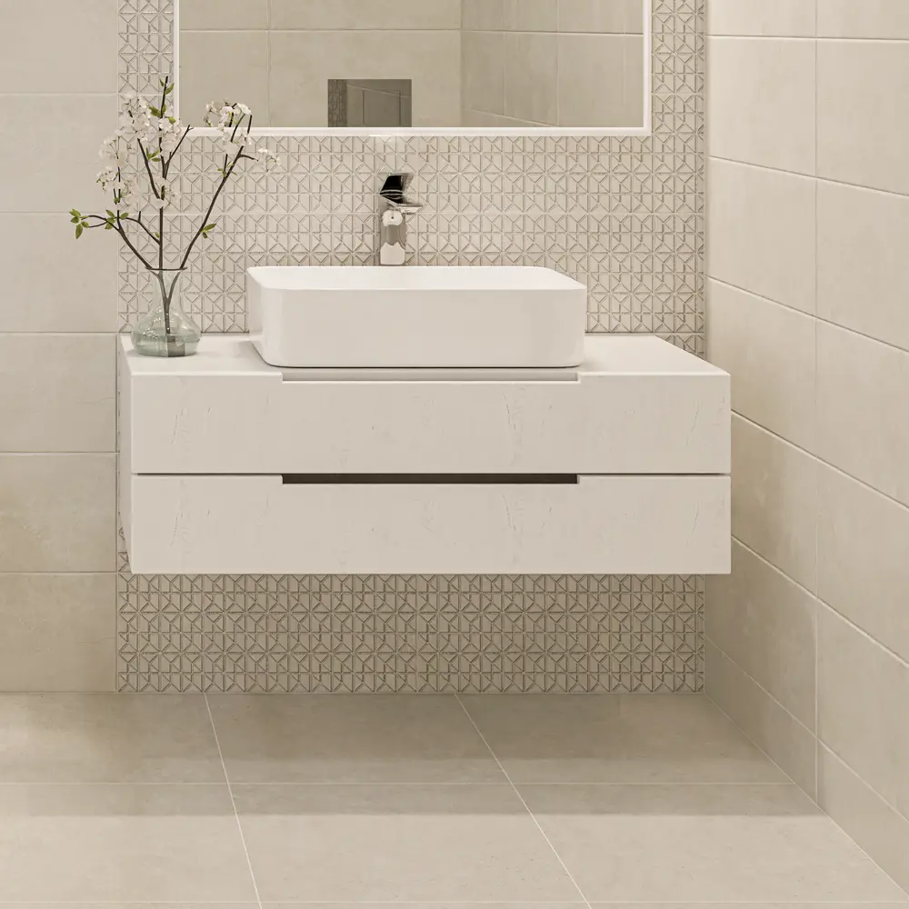 Azori Trent Gris - керамическая плитка для пола 42×42 см серого цвета 87972533 STLM-0076501