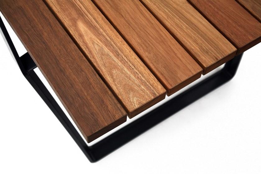 Ross Gardam Прямоугольный стол из стали и дерева Flint sun-id-1424236 - Вид №8