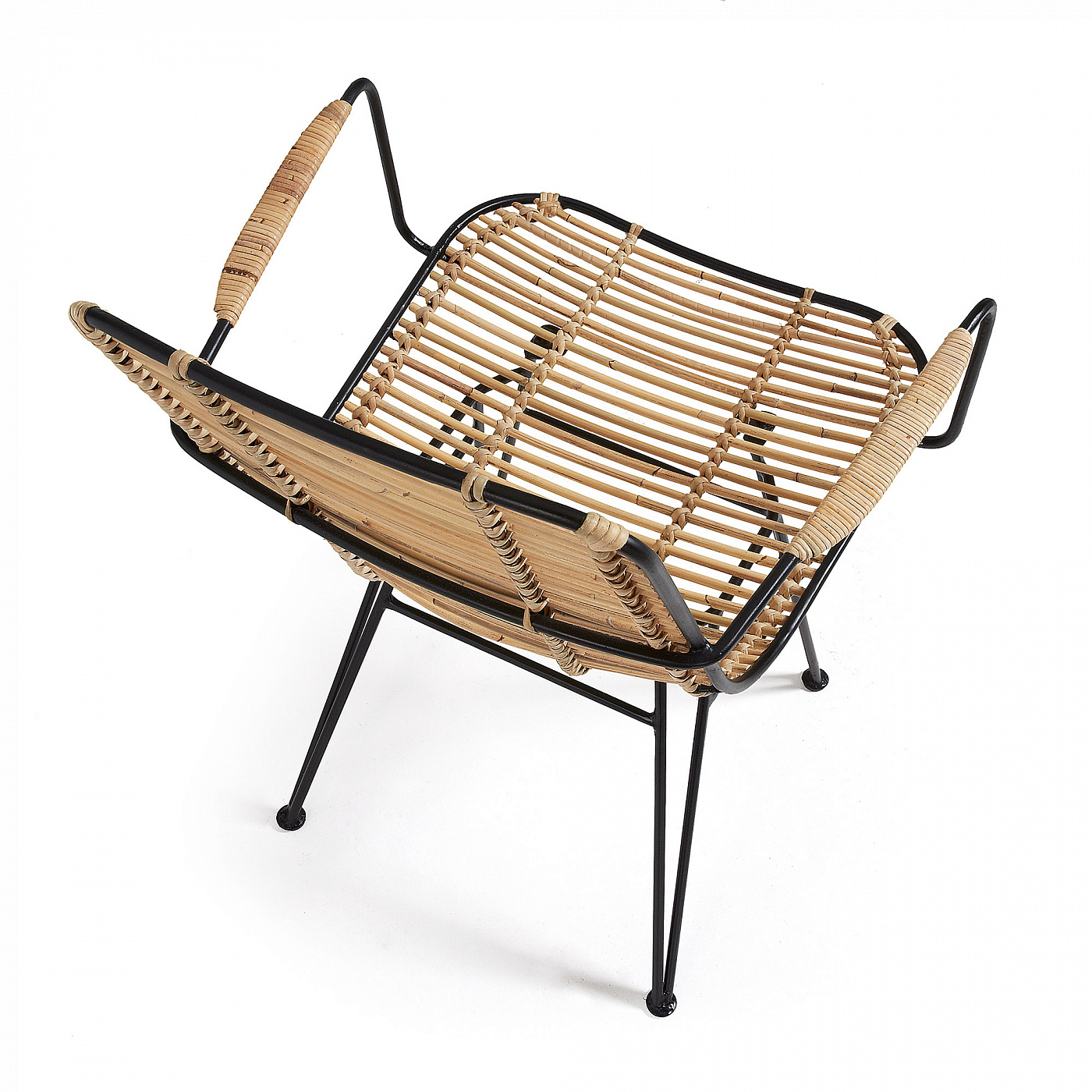 045442 Кресло Ashanti черное La Forma Tishana  - Вид №5