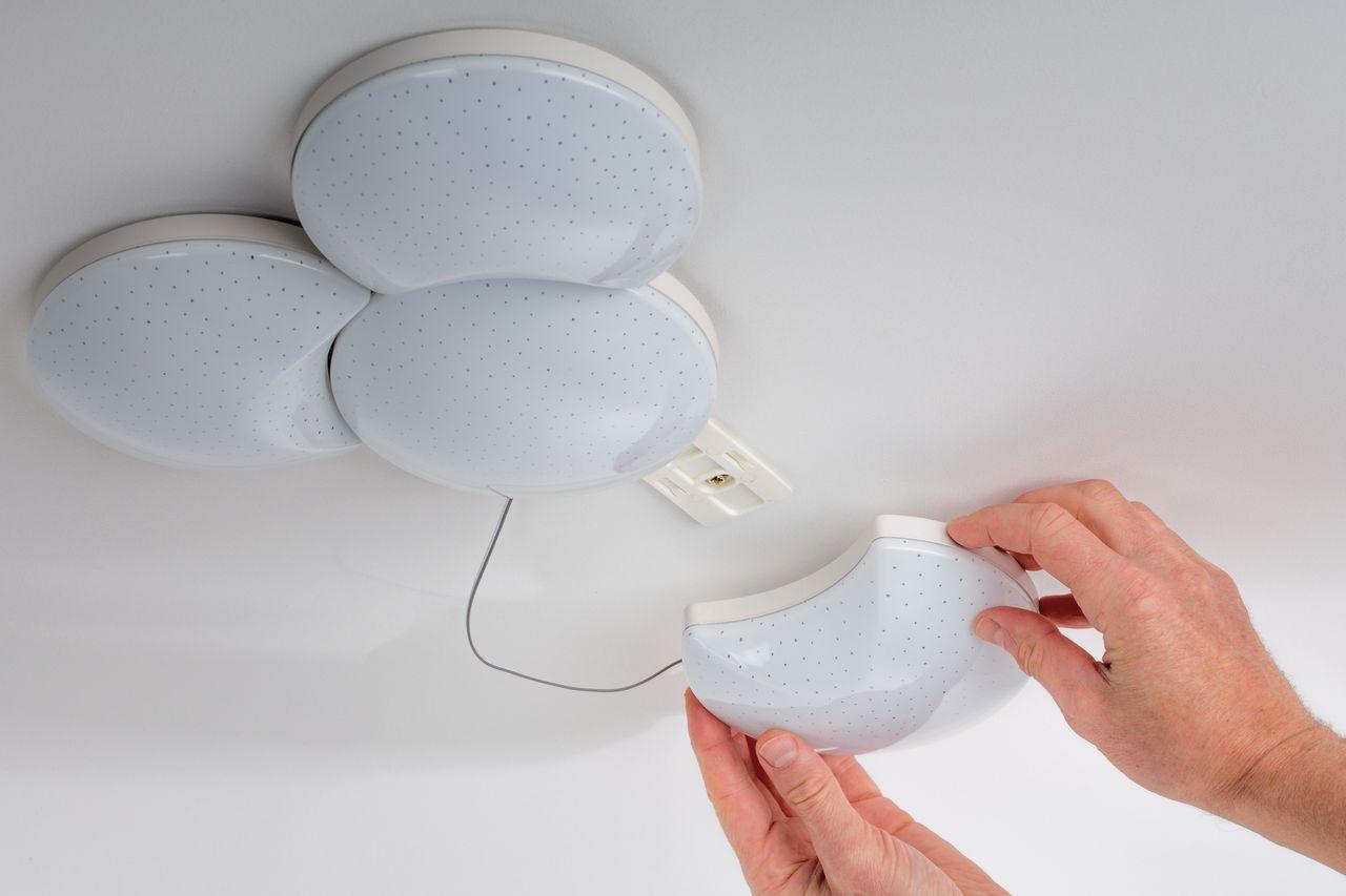 Потолочный светодиодный светильник Paulmann Optical 93590 PAULMANN OPTICAL 202610 Белый  - Вид №1