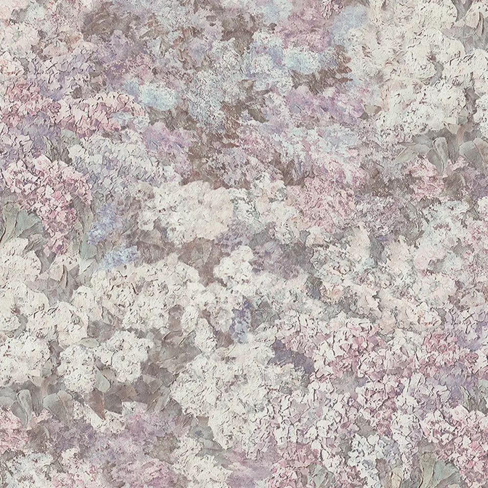 Обои флизелиновые Московская Обойная Фабрика Акварель розовые 1.06 м 4115-4 Акварель сирень STLM-2166256 - Вид №1